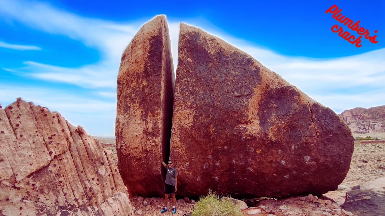 Rock Climb Plumber's Crack Nevada